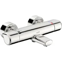 Hansa Care - Thermostatische badmengkraan, chroom 08717100
