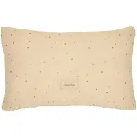 Nobodinoz Wabi Sabi Rechthoekig Muslin Kussen | Dots Ginger*