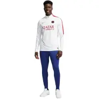 Nike Paris Saint-Germain Strike Trainingspak 1/4-Zip 2026-2027 Wit Donkerblauw Rood