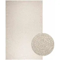 vidaXL Vloerkleed ZIZUR room binnen en buiten 200x290 cm jute look