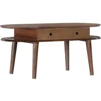 vidaXL Salontafel 100x50x46 cm massief acaciahout