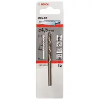 Bosch Metaalboor - - DIN 338 HSS-Co - Ø 4 mm - Metaal - Standaard