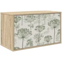 vidaXL Wand gemonteerd TV Kast GOTHA 69 x 33 x 40 cm Sonoma Eiken