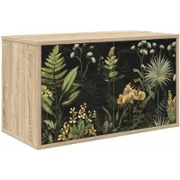 vidaXL Wand gemonteerd TV Kast RHENEN 69 x 33 x 40 cm Sonoma Eiken