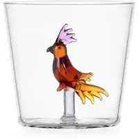 Ichendorf Talking Trees glas tropische vogel amber