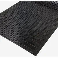 ANRO Anti-vermoeidheidsmat Zwart 340x90cm – Werkplekmat Sta-mat Ergonomisch Antislip Keukenmat