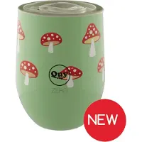 Quy Cup - 300ml Thermos Cup - Fungo - Double Walled - 24 uur koud, 12 uur heet, RVS (304)