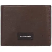 Piquadro Harper Portemonnee RFID Leer 11 cm bruin