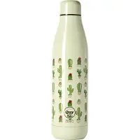 Quy Cup - 500ml Thermosfles “Cactus” 12 uur heet 24 uur koud herbruikbaar RVS fles (304)