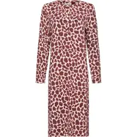 Pastunette Premium - Nachthemd - Satin Wild - Modal - Bordeaux/Creme - Maat 38