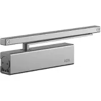 Axa 7509 deurdranger met glijarm sluitkracht 1-4 - aluminiumgrijs