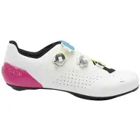 Sidi Genius X WYVE wielrenschoenen wit/fluo, Maat 47 - EUR