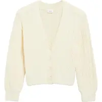 s.Oliver Gebreid vest crème