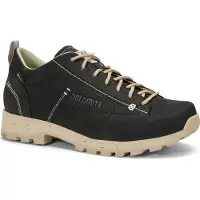 Dolomite - Dames wandelschoenen - W's 54 Low FG Evo GORE-TEX Black/Safari Brown voor Dames van Gerecyclede materialen - Maat 6 UK - Zwart