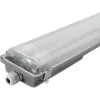LEDVION - LED TL Armatuur - 120CM - 2x12Watt - 6500K - 3840L - IP65 - LED Buis
