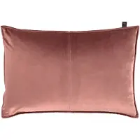 OVERSEAS Middlestitch Kussen – 40 x 60 cm - Velours – Blush