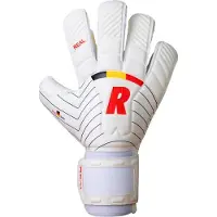 Real Devils Keepershandschoenen Kinderen - Wit / Zwart / Geel / Rood | Maat: 7