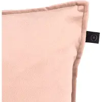 OVERSEAS Middlestitch Kussen – 40 x 60 cm - Velours – Rose Dust