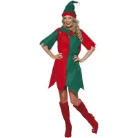 Kerst Volwassenenkostuum Kerst Elf maat XL