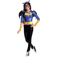 Rubies Deluxe Superhero Girls Batgirl kostuum voor meisjes - Verkleedkleding - 110/116