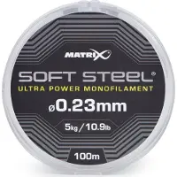 Matrix Fishing Soft Steel Ultra Power Monofilament 100m - Maat : 0.23mm
