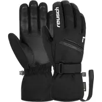 Reusch Vingerhandschoenen 'Morris' zwart / wit