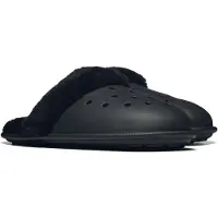 Crocs Sandalen Classic Fuzz - Zwart