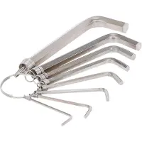 Bgs Inbussleutelset Inbus 2 - 10 mm 8 stuks.