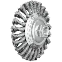 PFERD Geknoopte kegelborstel KBG Ø 115 x 15 mm M14 draad 0,50 voor haakse slijper 1 st.