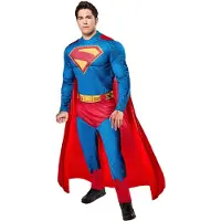 Rubies Superman Deluxe Volwassenenkostuum - - Maat S