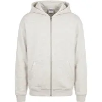 Urban Classics Sweatvest grijs gemêleerd