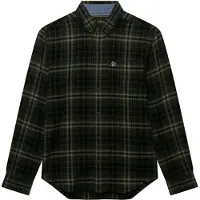 Superdry Overhemd greige / olijfgroen / zwart