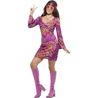 Smiffy Hippie kostuum woodstock