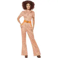 Vegaoo Chique jaren 70 kostuum voor vrouwen - Verkleedkleding - Small