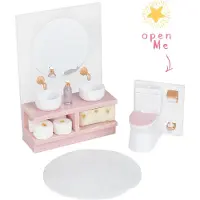 Lundby Set Badkamer met toilet.