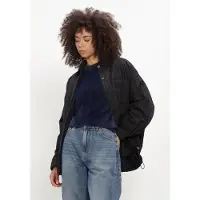 Catwalk junkie Dames Blazers Light Padded Check Jacket - Donkerblauw - Maat 38
