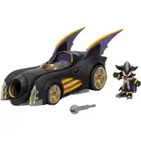 Sonic Sega Sonic X, DC Batmobile & Shadow, 6 cm figuur, zwart, zwart, one size
