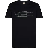 Petrol Industries Shirt grijs / zwart / wit