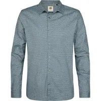 Petrol Industries Overhemd blauw