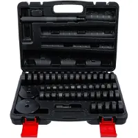 Kraftmann 98467 Set montageplaten voor radlagers, 52-delig.