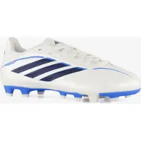Adidas Copa Pure IV Club Gras / Kunstgras Voetbalschoenen (MG) Kids Wit Blauw Donkerblauw