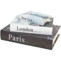 Coppens Opbergboxen Book New York, Paris en Londen |
