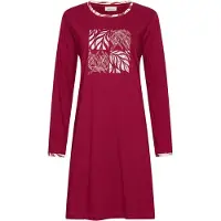 Pastunette - Nachthemd - Rosewood Comfort - Bio Katoen - Rood - Maat 36