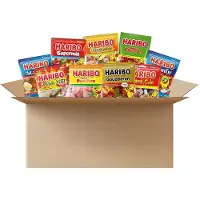 Haribo Party Mix 2055g - ca. 100 stuks - individueel verpakte snoepzakjes - XL uitdeelbox