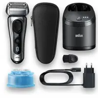 Braun Series 8 8467cc Scheerapparaat - 5-in-1 SmartCare Center - Reinigingscartridge - Harde reisetui