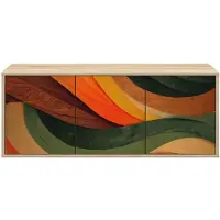 vidaXL Wand gemonteerd TV Kast BONN 102 x 33 x 40 cm Sonoma Eiken