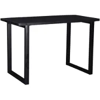 Giga Meubel Bartafel Martin Mangohout Zwart 140x70x90cm