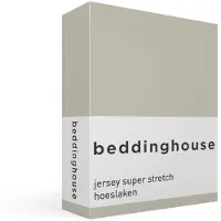 Beddinghouse katoen - Hoeslaken - 140 x 200/220 cm Pocket depth: 40 cm - Zand