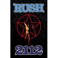 Rock Off Rush - 2112 Textiel Poster - Zwart