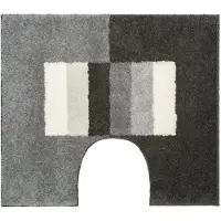 Casilin WC-mat Elba Grey - 100% acryl - 50 x 60 cm